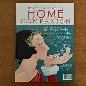 Mary Engelbreit Home Companion Magazine & Ann Estelle Paper Doll Dec 98/Jan 99